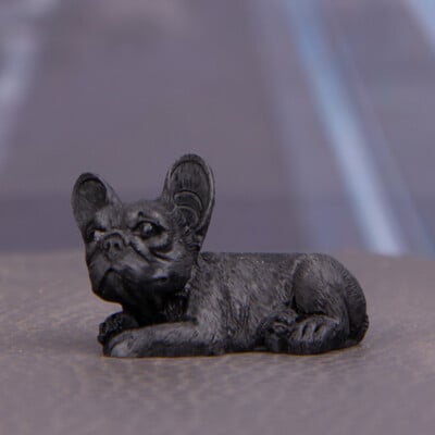 Kawaii Francuski buldog Moderna figurica Stolni ukrasi za automobil Q verzija Slatki modeli Minijature Dječje igračke Kućni dekor Suvenir Poklon