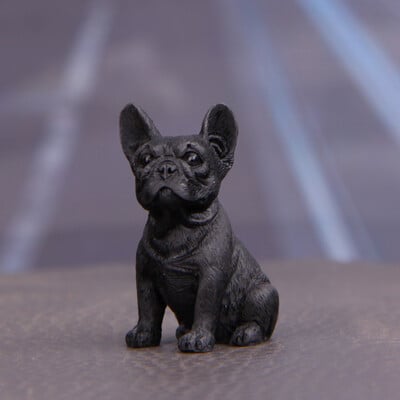 Kawaii Francuski buldog Moderna figurica Stolni ukrasi za automobil Q verzija Slatki modeli Minijature Dječje igračke Kućni dekor Suvenir Poklon