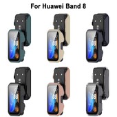 Tvrdý ochranný kryt s plným pokrytím, PC Shell Screen Protector pre Huawei Band 8