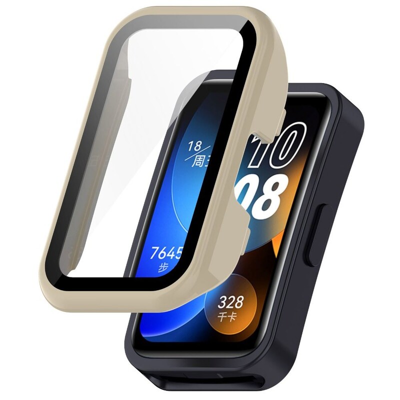 Tvrdý ochranný kryt s plným pokrytím, PC Shell Screen Protector pre Huawei Band 8
