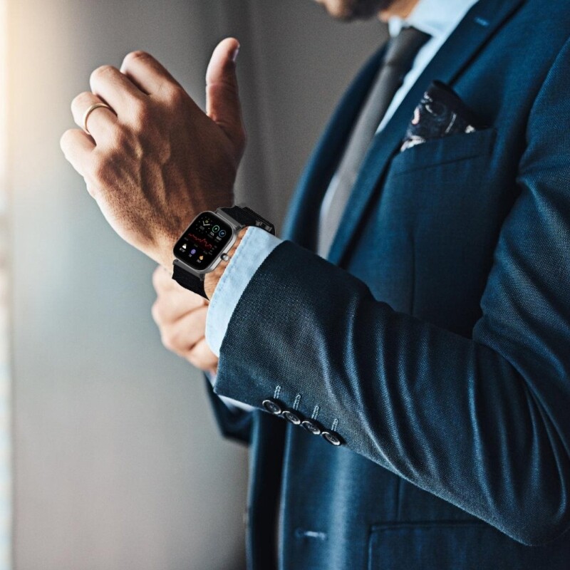 Atletiškos nailono drobės laikrodžių apyrankės, 18 mm 20 mm suderinamumas, tinka kasdieniam dėvėjimui