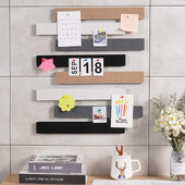 5db Filc Üzenőtáblák Fali csíkok Parafa tábla Bár Otthon Fali Dekoráció Ragasztó Paszta Jegyzetek Fényképek Menetrendek Kijelző Táblák