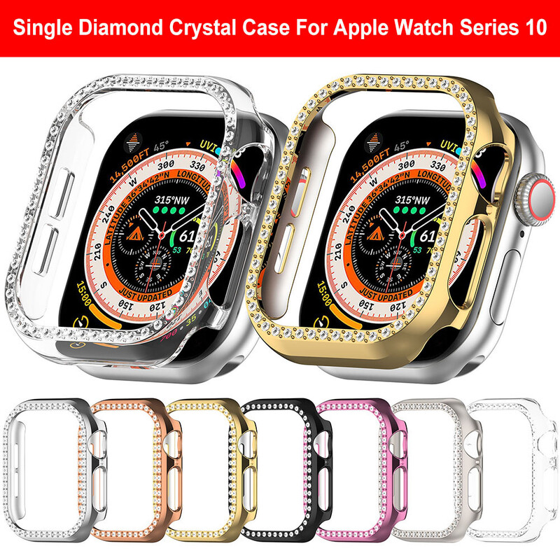 Ochranný kryt Bling Bumper Protector pre Apple Watch Series 10 42MM/46MM, príslušenstvo