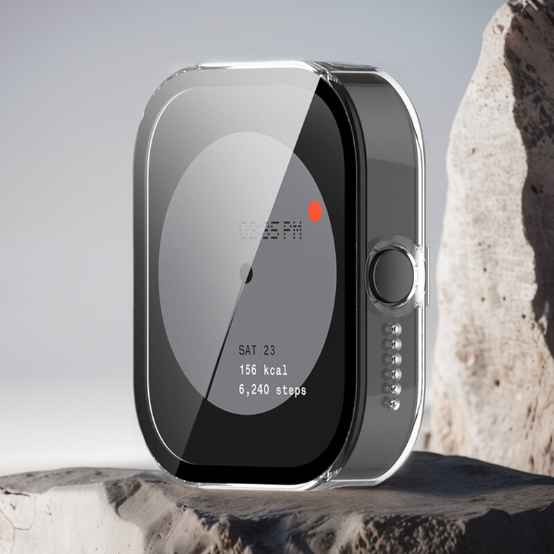 Carcasă de protecție pentru ecran cu sticlă călită Bumper cu acoperire completă Carcasă de protecție pentru ecran anti-zgârieturi pentru CMF de la Nothing Watch Pro