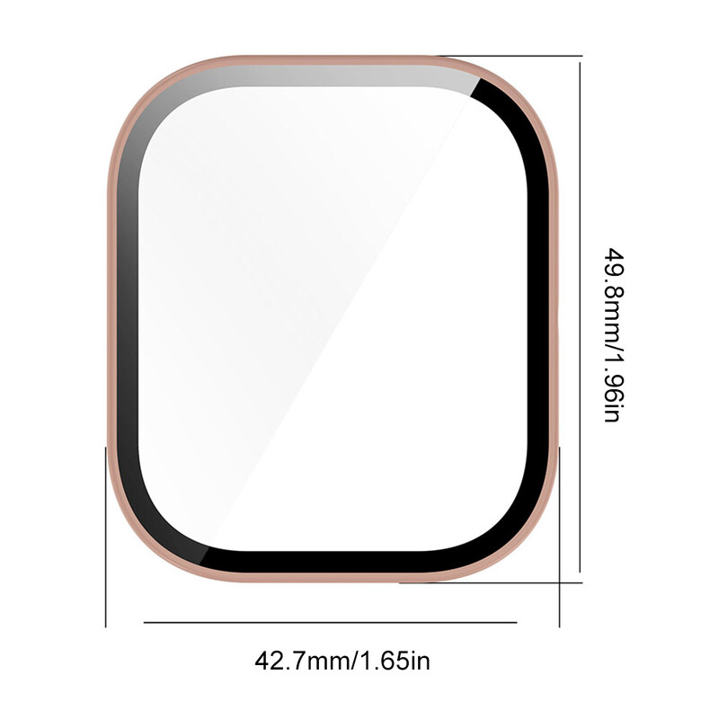 Carcasă de protecție pentru ecran cu sticlă călită Bumper cu acoperire completă Carcasă de protecție pentru ecran anti-zgârieturi pentru CMF de la Nothing Watch Pro