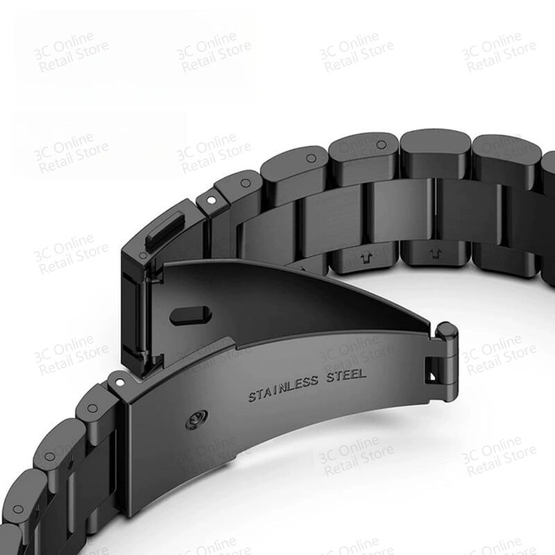 Metalinis nerūdijančio plieno dirželis skirtas HUAWEI laikrodžiui Fit 3 keičiama apyrankė, reguliuojama išmaniojo laikrodžio apyrankė, skirta HUAWEI Fit3 priedams