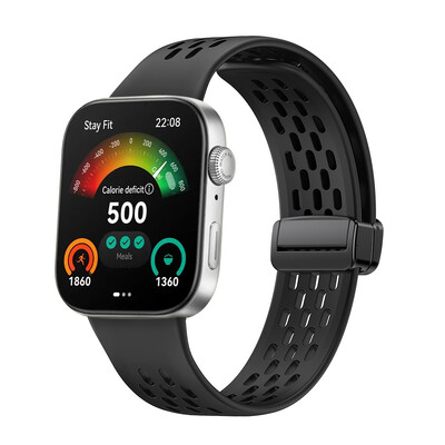 Για HUAWEI Watch Fit 3 Μαγνητικό λουράκι σιλικόνης Breathable Sport Strap Μαλακό ανταλλακτικό βραχιόλι Για Huawei Watch Fit3 Correa