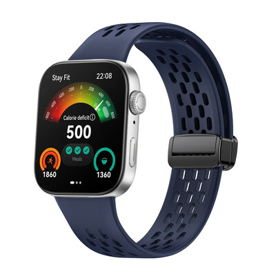 Για HUAWEI Watch Fit 3 Μαγνητικό λουράκι σιλικόνης Breathable Sport Strap Μαλακό ανταλλακτικό βραχιόλι Για Huawei Watch Fit3 Correa