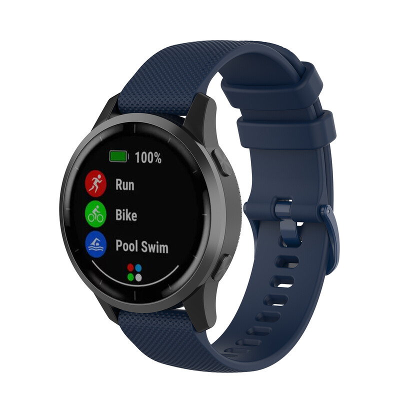 Curea de ceas 18 20 22mm pentru Garmin Vivoactive 4S Curea Bratara din silicon pentru Garmin Venu 2/2S/Vivoactive 3/4/4S Correa
