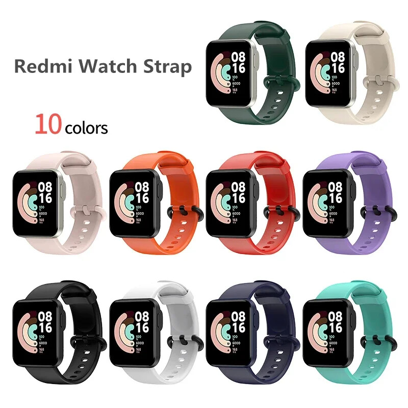 Curea sport din silicon pentru curea de ceas Redmi Brățară Accesorii pentru brățară pentru Xiaomi Mi Watch Lite Curele pentru ceas inteligent Correa