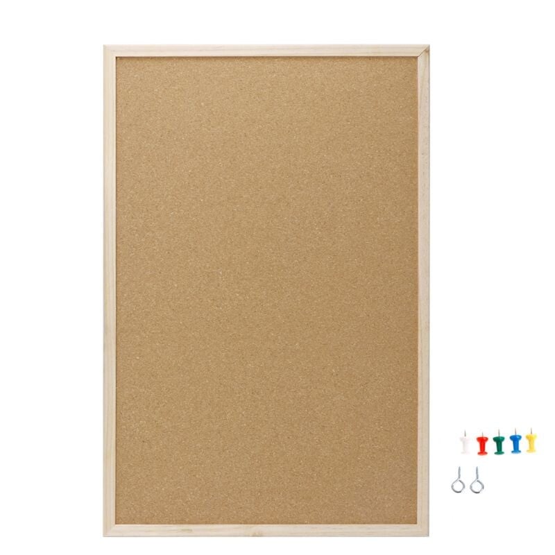 30x40 cm-es parafa tábla rajztábla fenyő irodai jegyzet iskola fa keretes faliújság otthoni irodai dekoráció