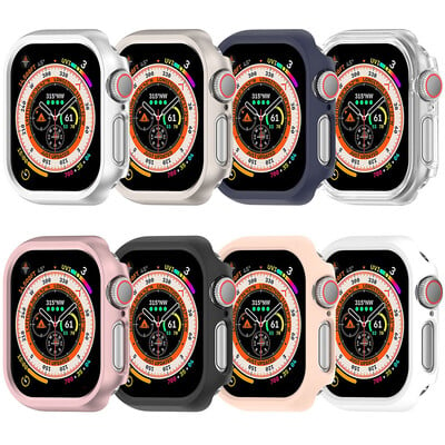 Óratok lökhárító védő ütésálló kemény PC lökhárító tok karcolásmentes védőtok Apple Watch Series 10 42MM/46MM-hez