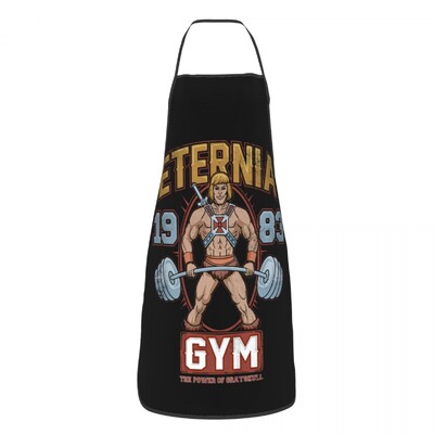 He-Man i gospodari svemira Pregača Žene Muškarci Unisex Bib Skeletor Beast Man Kuhinja Kuhanje Stol Kuhinja Kuhar Pečenje