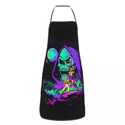 He-Man i gospodari svemira Pregača Žene Muškarci Unisex Bib Skeletor Beast Man Kuhinja Kuhanje Stol Kuhinja Kuhar Pečenje