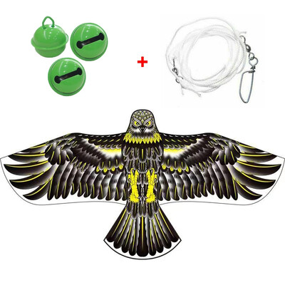 Emulation Flying Hawk Kite Bird Scarer Drive Bird Kite Bird Repellent for Garden Scarecrow Yard Устройство за плашене на хвърчила