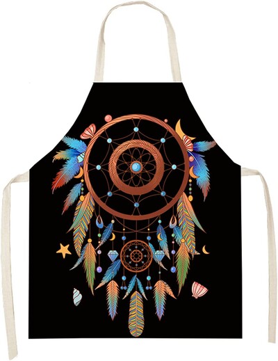 Pregača s printom japanske Lucky Cat Sushi Slatka pregača za kuhanje Žene Muškarci Kuharska zabavna pregača Dječja pregača za slikanje Pregača za zabave otporna na mrlje