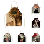 Női konyhai kötény Natural and Animal Styles Étterem szakács borbély csapos vízálló kötény férfiaknak és gyerekfestő kötényeknek