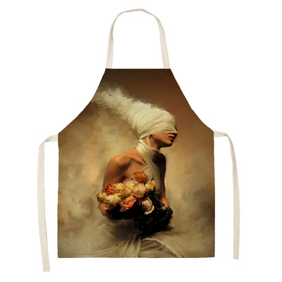 Női konyhai kötény Natural and Animal Styles Étterem szakács borbély csapos vízálló kötény férfiaknak és gyerekfestő kötényeknek