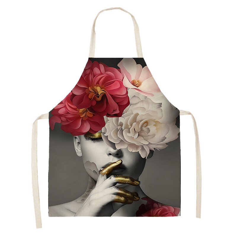 Női konyhai kötény Natural and Animal Styles Étterem szakács borbély csapos vízálló kötény férfiaknak és gyerekfestő kötényeknek