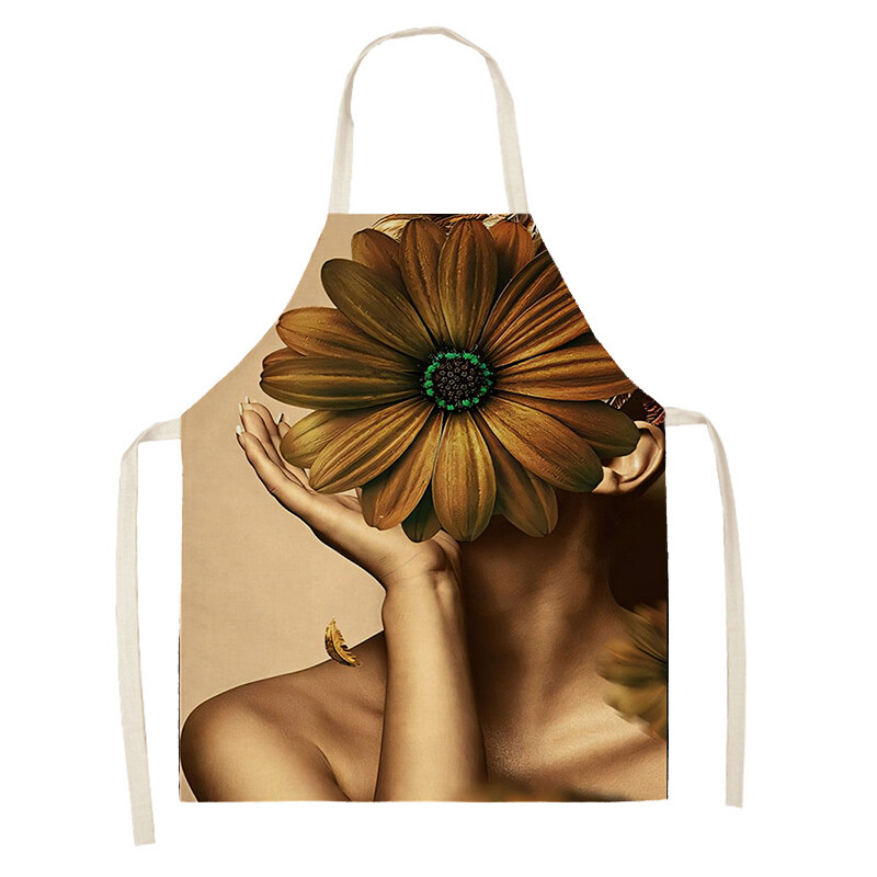Női konyhai kötény Natural and Animal Styles Étterem szakács borbély csapos vízálló kötény férfiaknak és gyerekfestő kötényeknek