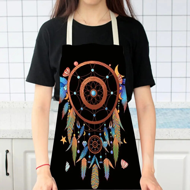 Pregača s printom japanske Lucky Cat Sushi Slatka pregača za kuhanje Žene Muškarci Kuharska zabavna pregača Dječja pregača za slikanje Pregača za zabave otporna na mrlje