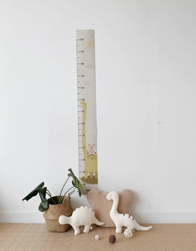 Põhjamaade loomakaru kõrguse mõõtmise seinakleebis Beebi kasvu graafik Magamistoa elutoa mõõtmisjoonlaud Rippjoonlaud