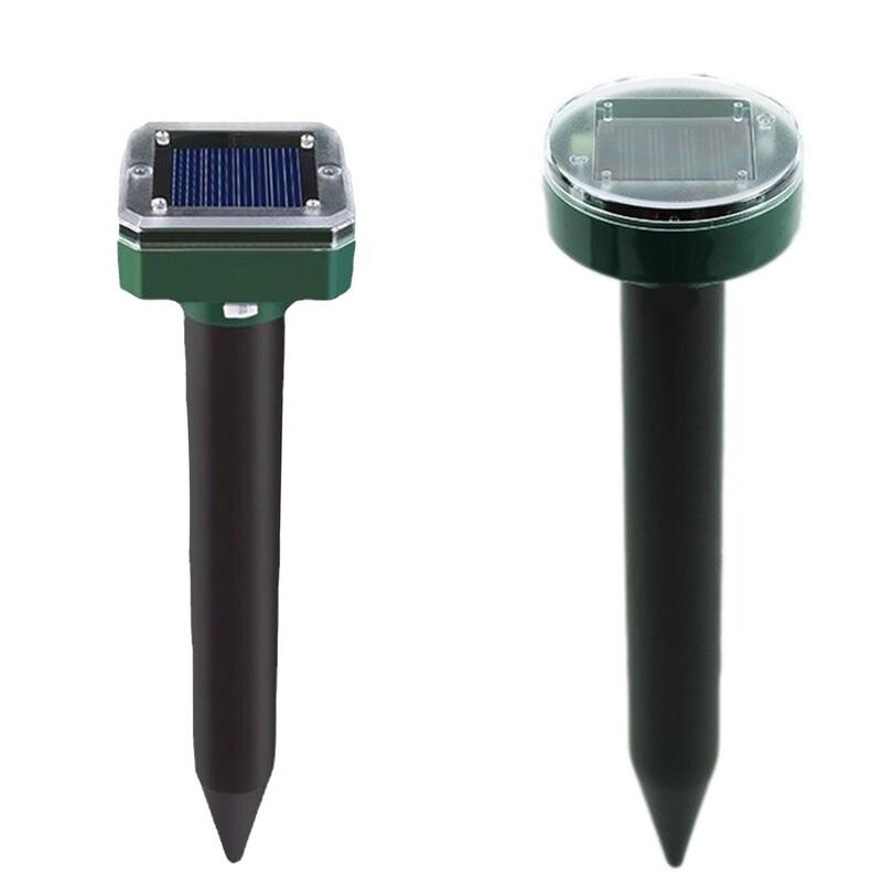 Hordozható ultrahangos macskariasztó kültéri, nagy teljesítményű vadon élő macskák elriasztása, napelemes elektronikus riasztó biztonságos kültéri kempingezéshez