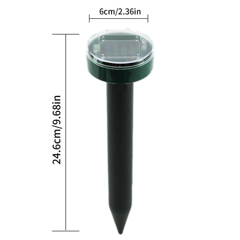 Hordozható ultrahangos macskariasztó kültéri, nagy teljesítményű vadon élő macskák elriasztása, napelemes elektronikus riasztó biztonságos kültéri kempingezéshez