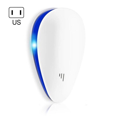 Nový ultrazvukový odpudzovač škodcov USA/UK/EÚ, proti hlodavcom, myšiam, švábom, potkanom, pavúkom, hmyzu, zástrčke, komárom, elektronický odpudzovač
