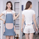 Ženska pregača za kuhanje u kućnoj kuhinji, modna slatka pregača bez rukava, prilagodljivi tekst kao i slike, sredstva za čišćenje