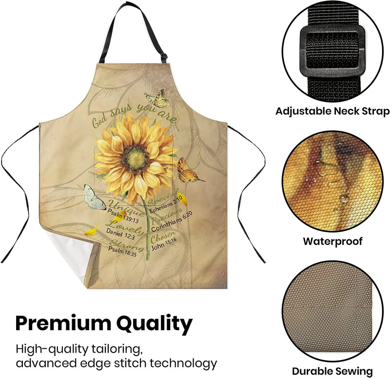 Christn-ajándékok nőknek Inspiráló ajándékok nőknek Vallásos főzőkötény Lelki ajándékok nőknek születésnapi sütőápoló