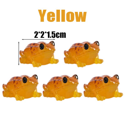 Aranyos kawaii békagyanta mikrotáj Rajzfilm Békák Mesterséges figurák Miniatűrök Díszek kerti virágcserép díszítéshez