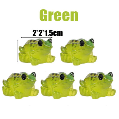 Aranyos kawaii békagyanta mikrotáj Rajzfilm Békák Mesterséges figurák Miniatűrök Díszek kerti virágcserép díszítéshez