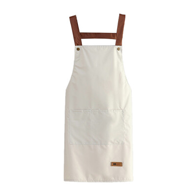 Kéztörlő kötény Vízálló, olajmentes vendéglátóipari munkaruha Ujjatlan konyharuha férfi és női otthoni munkaruha