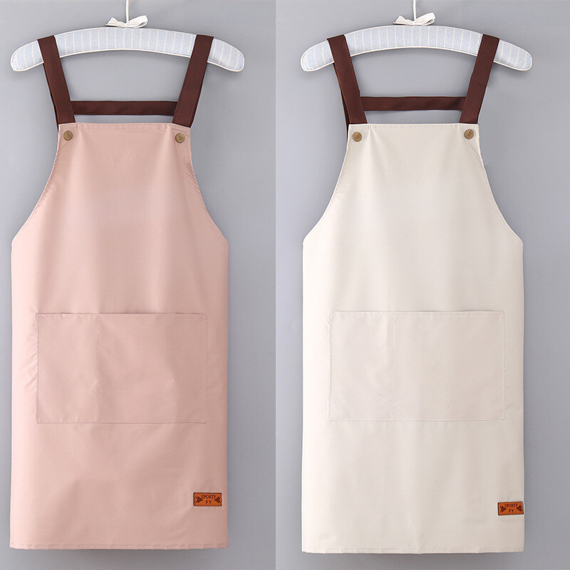 Kéztörlő kötény Vízálló, olajmentes vendéglátóipari munkaruha Ujjatlan konyharuha férfi és női otthoni munkaruha
