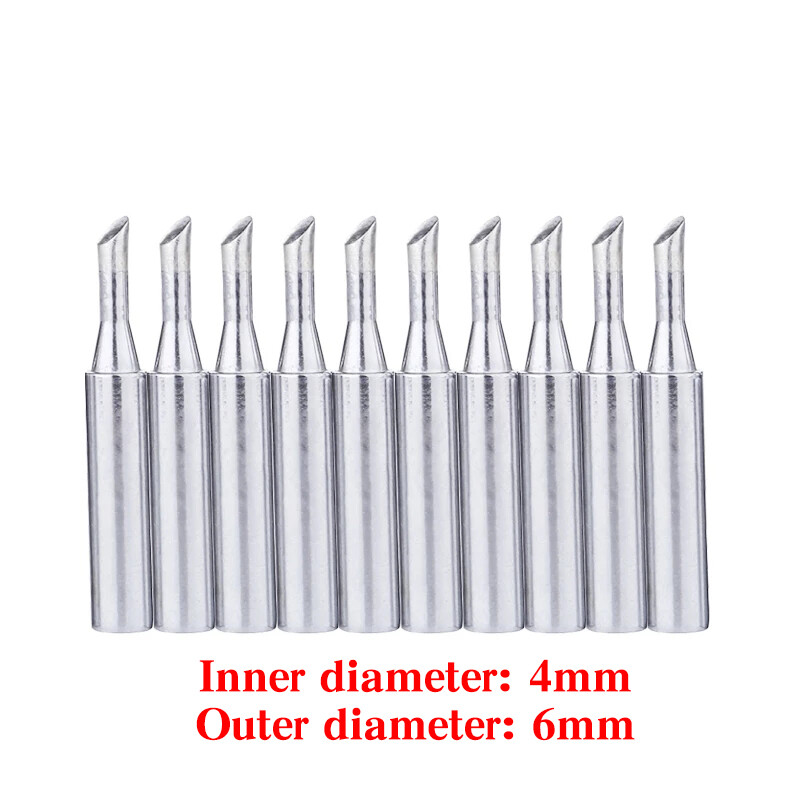 10 buc/lot Vârf de fier de lipit 900M-T-3C Vârf de sudură de înlocuire de metal fără plumb pentru stația de lipit 936