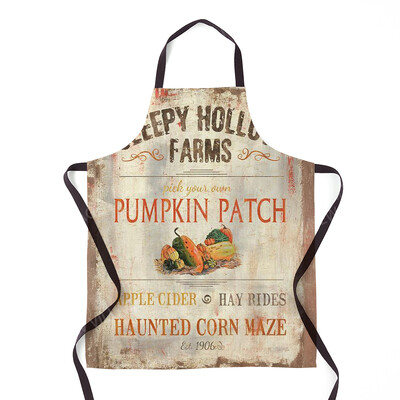 Esztétika Női konyhai kötény Gyermek vízálló pincérnő munkakötény Eredeti olaj- és szennyeződésálló retro divatos kötény