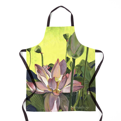 Esztétika Női konyhai kötény Gyermek vízálló pincérnő munkakötény Eredeti olaj- és szennyeződésálló retro divatos kötény