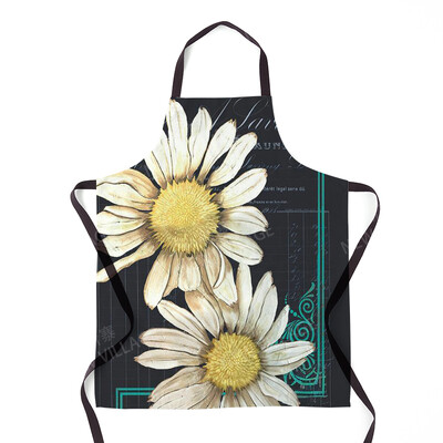 Esztétika Női konyhai kötény Gyermek vízálló pincérnő munkakötény Eredeti olaj- és szennyeződésálló retro divatos kötény