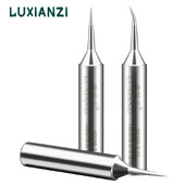 LUXIANZI 900M Vârfuri de fier de lipit de precizie 0,2 mm Cap de fier de lipit ultra subțire pentru linie de aer pentru instrument de reparare a sudării BGA