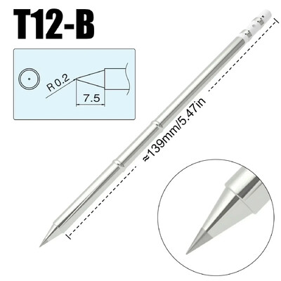 Накрайник за поялник T12 T12-D24 ILS J02 K KU за Hakko Fx951 DIY Комплекти поялни станции T12 Инструменти за заваряване
