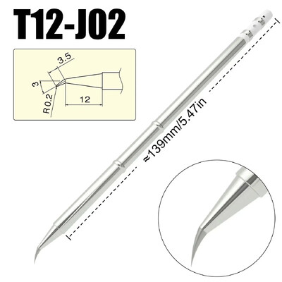 Накрайник за поялник T12 T12-D24 ILS J02 K KU за Hakko Fx951 DIY Комплекти поялни станции T12 Инструменти за заваряване