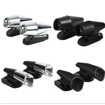 2 τμχ Υπερηχητικό Απωθητικό Ζώων Saving Wind Whistle Car Motorcycle Deer Warning Repeller Black Whistles