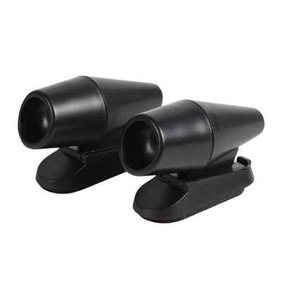 2 τμχ Υπερηχητικό Απωθητικό Ζώων Saving Wind Whistle Car Motorcycle Deer Warning Repeller Black Whistles