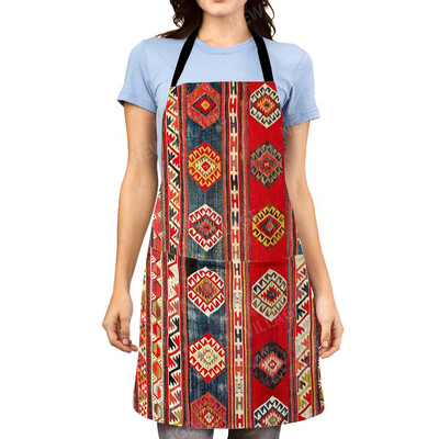 Estetinė moteriška virtuvės prijuostė originali Vaikai Atspari vandeniui mergina pagal užsakymą vyras padavėjas darbo prijuostė Neperšlampama Maroko senovinė Persija