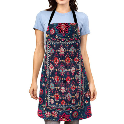 Estetinė moteriška virtuvės prijuostė originali Vaikai Atspari vandeniui mergina pagal užsakymą vyras padavėjas darbo prijuostė Neperšlampama Maroko senovinė Persija