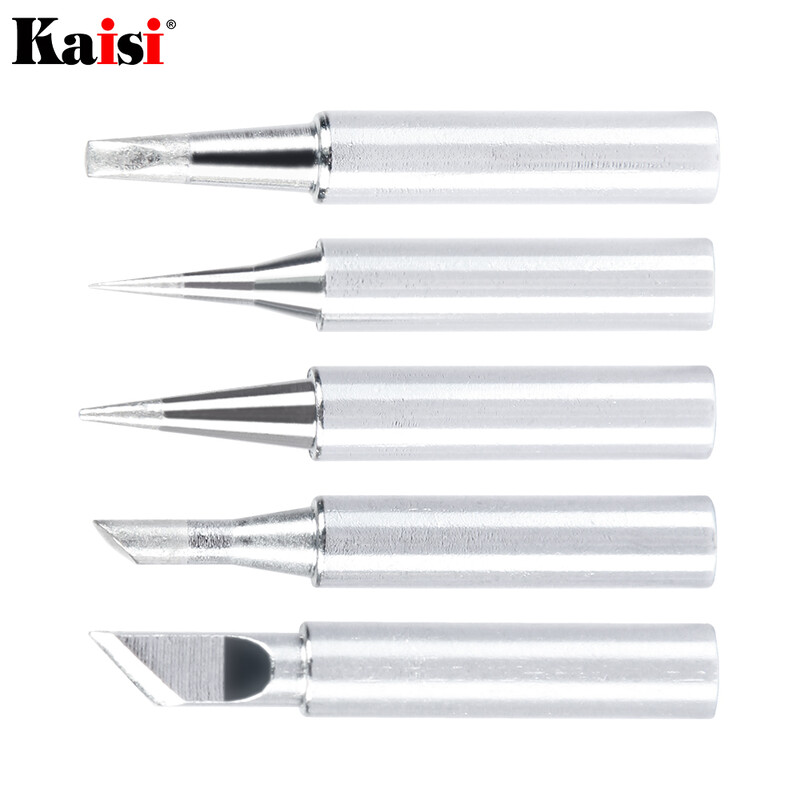 5db ólommentes forrasztópákahegy 936 univerzális forrasztóállomáshoz 900M hegesztőcsúcsok Csere forrasztópáka készlet