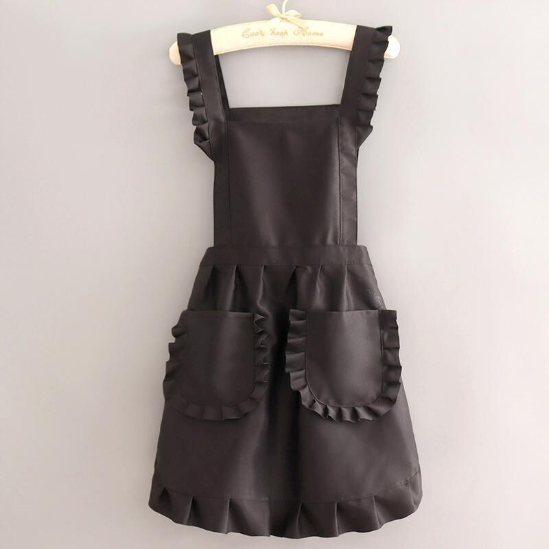 1 db Munkaruha Kötény Női Munkaruha Vízálló öltöny Körömszalon Konyha Otthoni Főzés Aranyos kötény