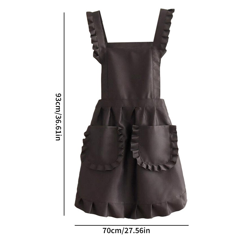 1 db Munkaruha Kötény Női Munkaruha Vízálló öltöny Körömszalon Konyha Otthoni Főzés Aranyos kötény