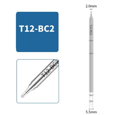 T12 sorozatú forrasztópáka hegyek elektromos hegesztőszerszám T12-I ILS JL02 KU K cserehegyek FX-951 utómunkáló állomáshoz